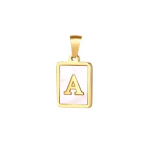 Gold / Letter a without Chain