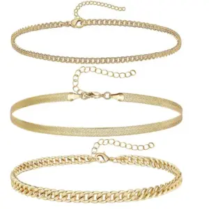 Golden 4 Magic Snake Bones Chain 6 Magic Anklet