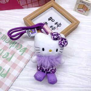 Leopard print kt-purple