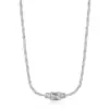 Wholesale 201 Stainless Steel 304 Stainless Steel Glass Gold Plated Elegant Streetwear Plating Inlay Geometric Zircon Bracelets Necklace