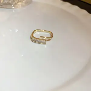 62# Open Ring-Gold (Real Gold Plating)