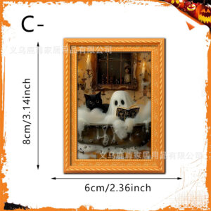 SCE065-3 (6*8, magnetic material with gold frame)