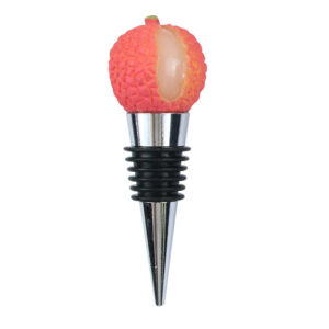 Litchi wine stopper