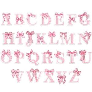 Set of 26 bows