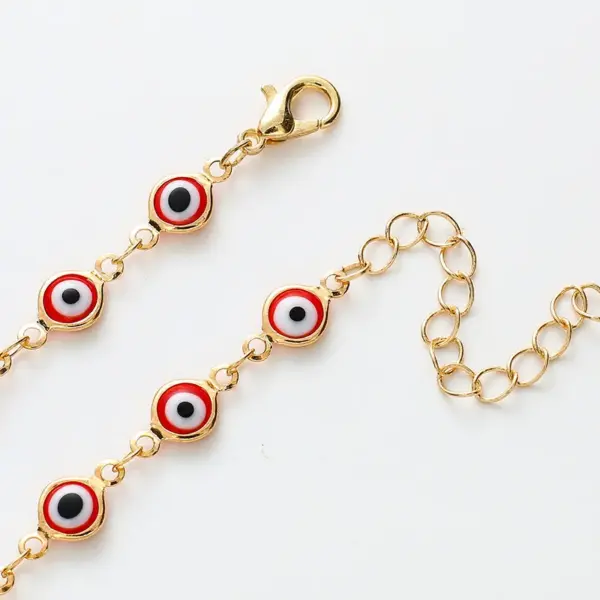 Wholesale Fashion Devil's Eye Copper Bracelets In Bulk