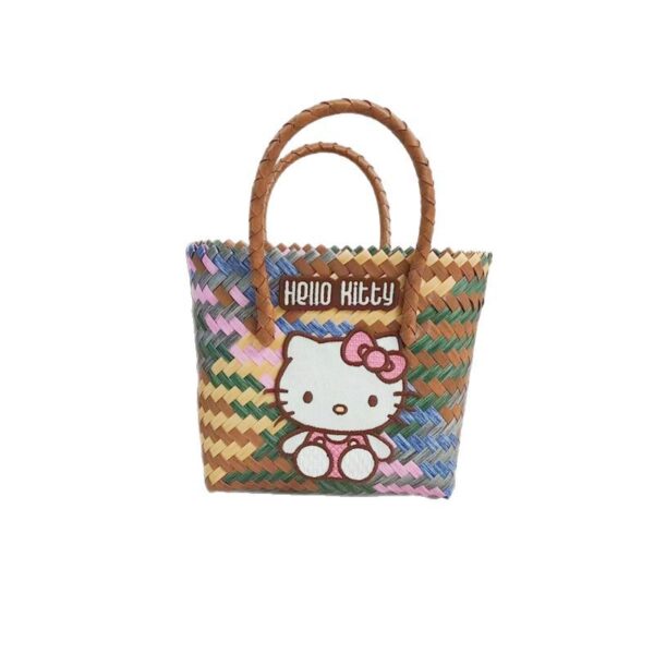 Wholesale Little Red Riding Book Woven Bag Shoulder Bag Women's Bag Large Capacity Mummy Bag Travel Handbag