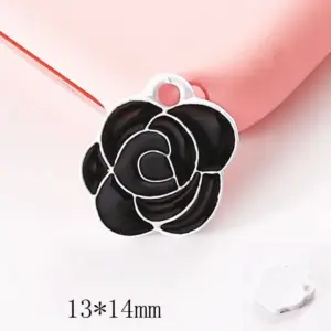 D890 Plum Blossom (Black) / Diy Ornament