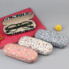 oly-143d25060efc9ecb9c5055f03381c382 Wholesale Handmade Vintage Cotton Linen Floral Cloth Style Simple Glasses Box Cotton Cloth Floral Folding Glasses Box Pastoral Style