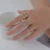 Wholesale PVD Coated Real Gold Plated 14K Gold Geometric 304 Stainless Steel Fashion Waterproof Non Tarnish