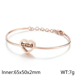 Rose Gold Bracelet Kb112873-KHY