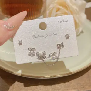 K187 Silver Real Gold Plating