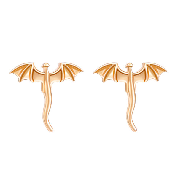 Wholesale Mini flying dragon earrings