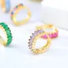 oly-14a674a6e6fa17ba3589e7960bcdead4 Wholesale Fashion Geometric Plating Copper Artificial Gemstones Earrings