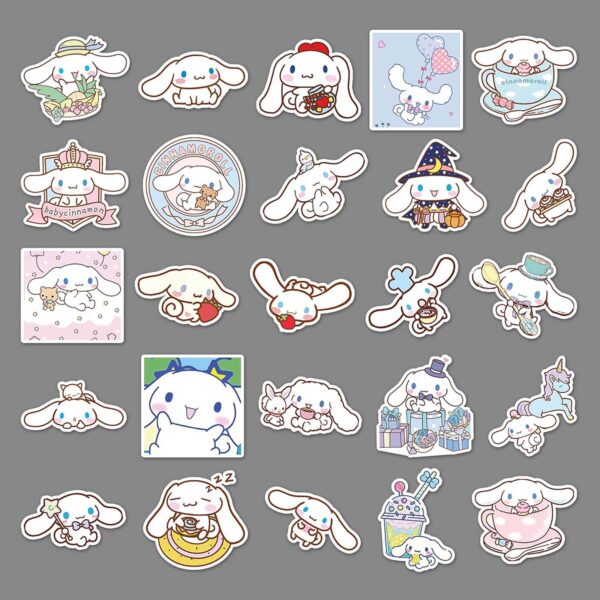 Wholesale 50pcs Cartoon SanrioGraffiti Cute PVC Decorative Water Sticker OLY Exclusive
