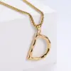 Wholesale Stainless Steel 18K Gold Plated Fashion Polishing Letter