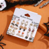 oly-14f59a44a0feea0bb27d94adbbb5957a Wholesale A Variety of Halloween Ghost Festival Ghost Pumpkin Bat Funny Oil Dripping Pendants DIY Alloy Jewelry Clothing Accessories