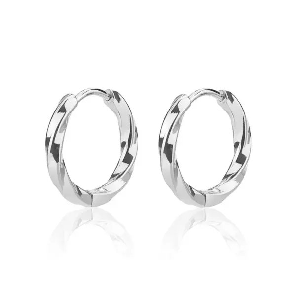 oly-1557cbc0215bb401b1f3cb62244b0062 Wholesale 201 Stainless Steel Round PVD Coated 18K Real Gold Plated 18K Gold Simple Style Waterproof Non Tarnish Plating Earrings