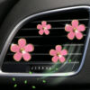 Wholesale Small chrysanthemum car alloy air outlet perfume decoration