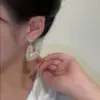 1 Pair Sweet Heart Shape Flower Butterfly Inlay Imitation Pearl Alloy Rhinestones Earrings