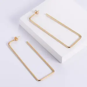 Wholesale PVD Coated 18K Gold Plated Fruit Stainless Steel Simple Style Waterproof Non Tarnish Earrings