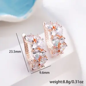 Rose Gold White Zircon