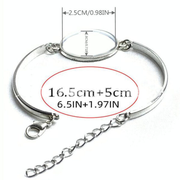 Wholesale Teaching work Bracelet Apple Teachers' Day Bracelet Retro Metal Time Gem Bracelet Factory Outlet