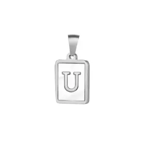 Silver / Letter U without Chain