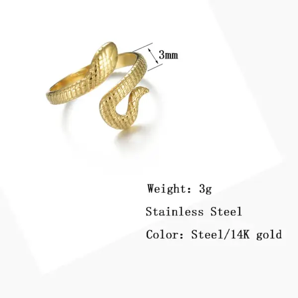 Wholesale 304 Stainless Steel Retro Plating Animal No Inlaid