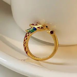 53# Ring-Golden Dragon