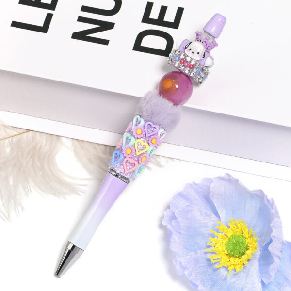 Wholesale 16mm Aurora Xinghe resin round beads loose beads diy beaded pen accessories mobile phone chain keychain beads