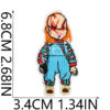 oly-15d66226adf2b89668bfc0bd316ad406 Wholesale Howling Day Horror Figure Embroidered Cloth Sticker Ghost Bride Holiday ess Patch Ghost Doll Embroidered Label
