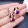 Wholesale Jewelry Fashion Geometric Ocean Copper Artificial Gemstones Diamond