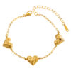 oly-15efa1e21e72bf1802fe55ddeac90d63 Wholesale Titanium Steel Bracelet Girl's Fashion Love Star Pendant Temperament High-end Sense Bracelet