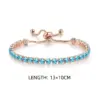 Wholesale Fashion Geometric Copper Zircon Bracelets In Bulk