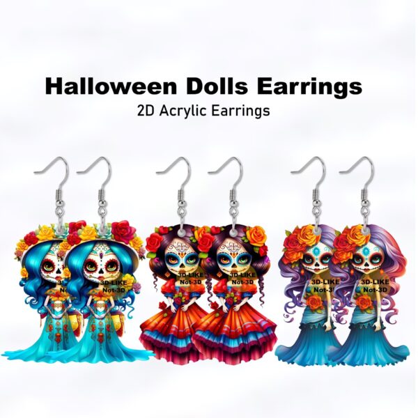 Wholesale Halloween and Day of the Dead earrings