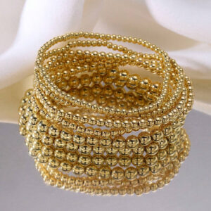 Wholesale Full-hosted cross-border European and American jewelry niche creative design sense temperament beaded bracelet suit sweet cool folding jewelry