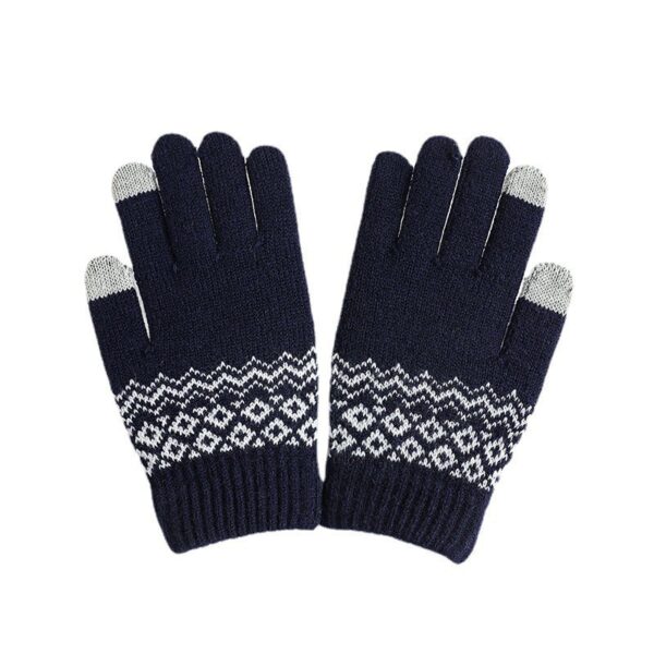 Wholesale Cute and Warm Knitted Gloves for Cold Protection