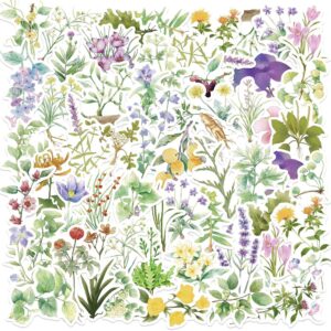 Wholesale 50 INS Chinese Medicine Plant Graffiti Stickers Decorative Guitar Notebook Luggage DIY Waterproof Cross-border