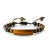 Wholesale Retro Geometric Beaded Natural Stone Bracelets 1 Piece