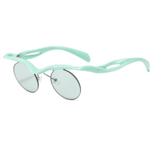 Light green frame green film