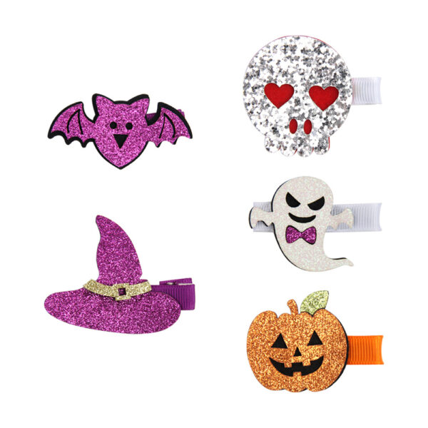 oly-168eacb5d09d1c9cb4ea4d14fa769cff Wholesale Halloween cartoon funny accessories with edging and hairpins