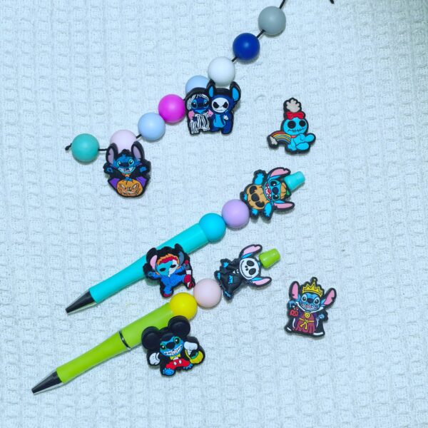 Wholesale Cross-Border Hot-Selling New Products: Halloween Series Silicone Cartoon Beads Beading Factory Wholesale Ready Stock