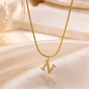 Gold / Letter N