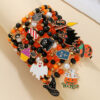 Wholesale Halloween Bracelet Beaded Funny Spider Bat Pendant Ghost Festival Ghost Bracelet