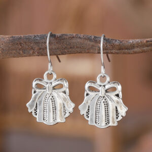 Pair of Christmas Gift Box Earrings