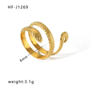 HF-J1269-Gold / Adjustable Opening