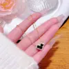 Wholesale Jewelry Elegant Simple Style Heart Shape Titanium Steel Copper Plating Pendant Necklace Cable Chain
