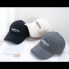 Wholesale Japanese Style Pure Cotton Soft Top Cap Unisex Style Men and Women Can Wear Retro Embroidered Letter Baseball Cap Sunshade Hat