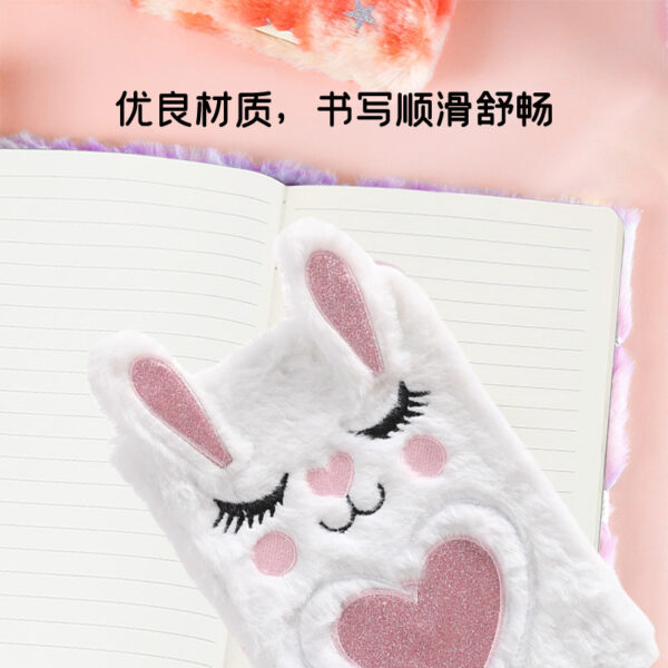Wholesale Plush Notebook, Cute Decompression Kidsren's Gift Notebook