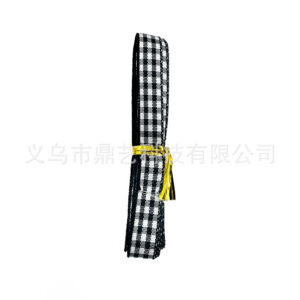 2m white and black webbing